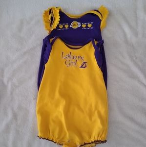 Lakers onesies